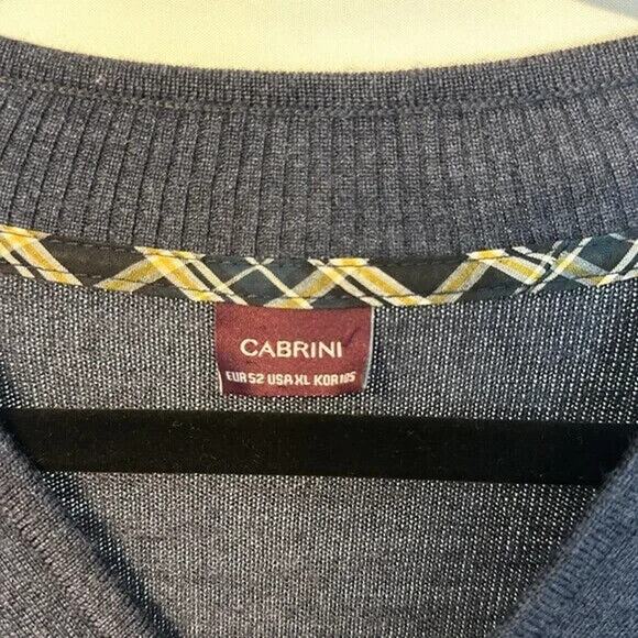 Cabrini Men’s Cardigan Size XL - Picture 2 of 5